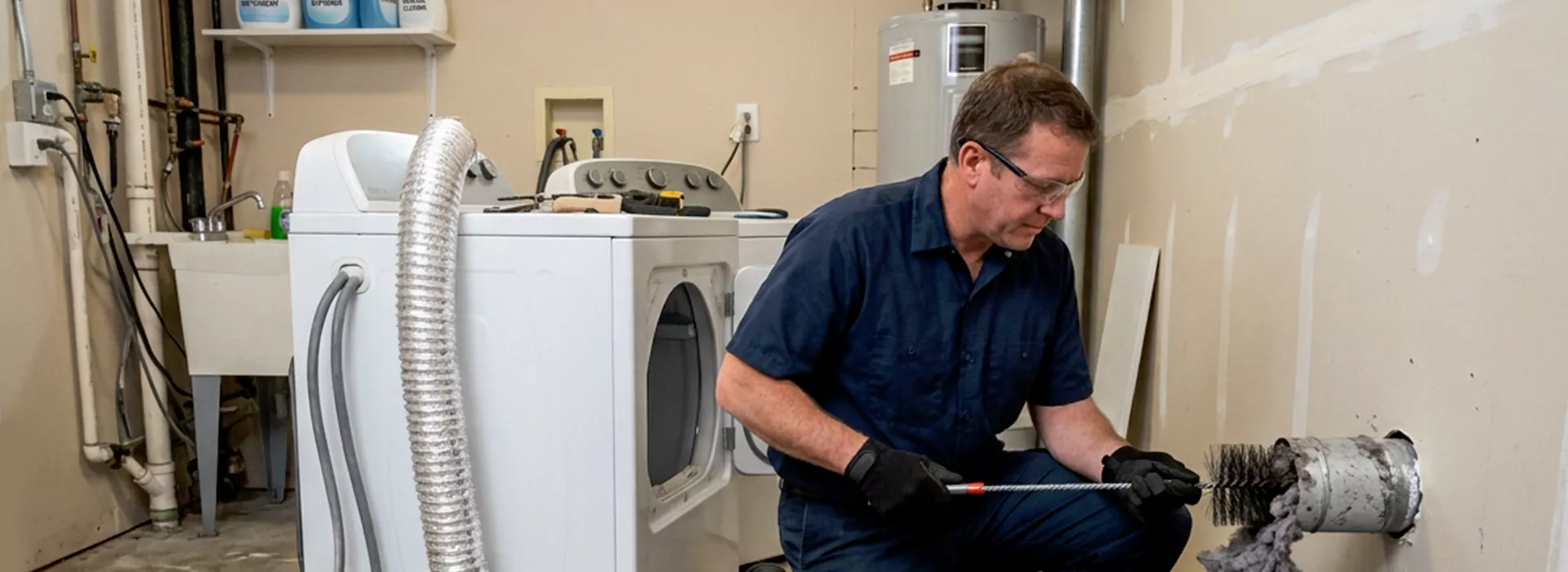 Clogged Dryer Vent Repair in Paterson, New Jersey