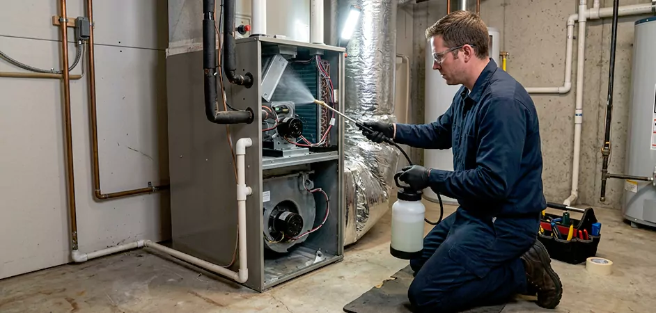 Air Handler Antimicrobial Treatment in Paterson