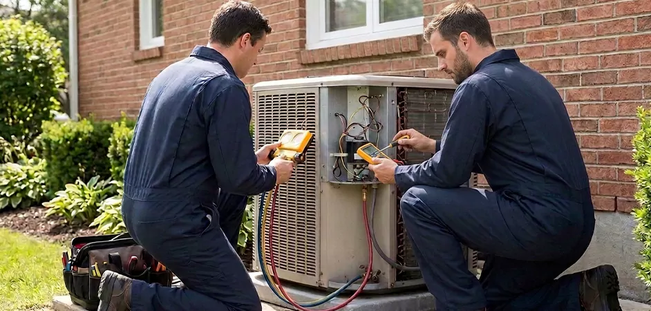 Heat Pump Inspection in Paterson
