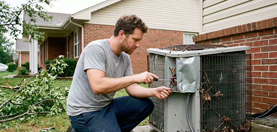 Storm Damage HVAC Restoration in Paterson