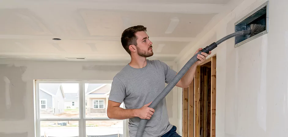 Multifamily New Construction Duct Cleaning in Paterson