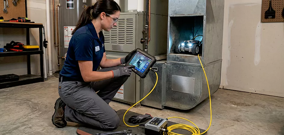 Robotic Duct Inspection in Paterson