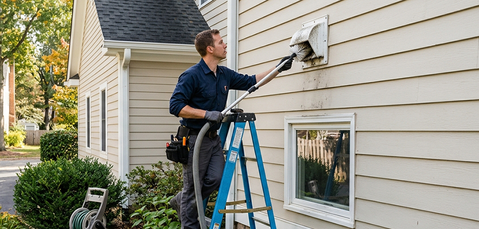 Exterior Vent Cap Cleaning in Paterson
